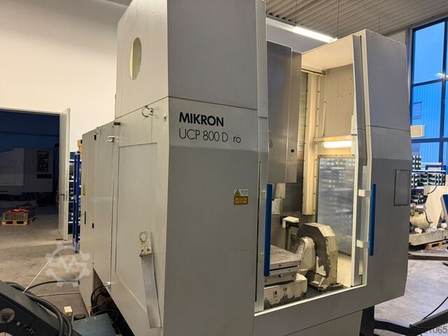 CNC 5 tengelyes megmunkáló központ Mikron UCP 800 Duro