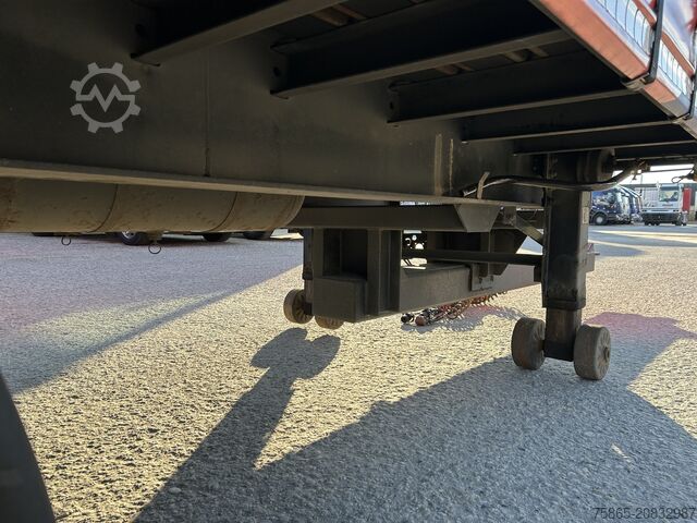 Schiebeplanen Pacton MXD 218 / Curtainside Trailer / BPW Drum / Wipk...