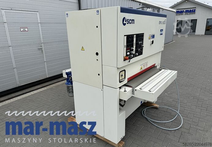 Wide belt sander with metal roller SCM DMC30 RCS 110  2 agregaty, stan idealny