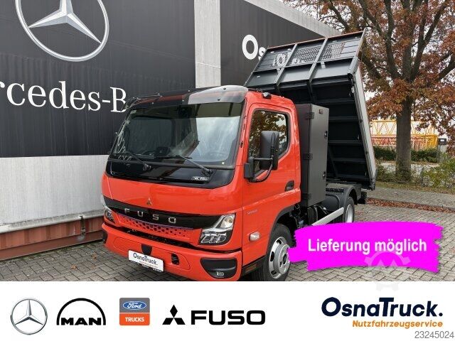 Kamion me tresh-faqe karrokimi Mitsubishi Canter 4C15e Hinterkipper+Box Klima, Kamera, AHK