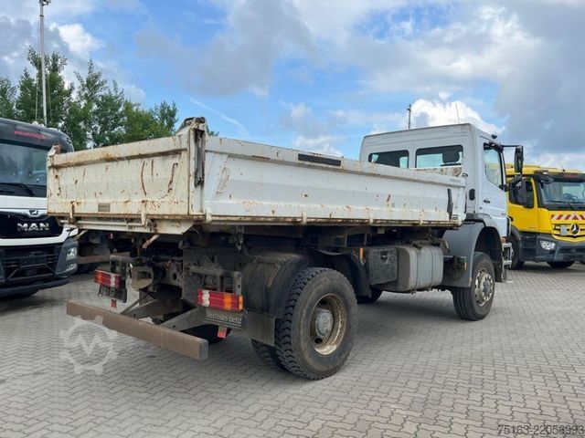 Kolmepoolne kallur MERCEDES-BENZ Axor 1823 AK 4x4 2-Achs Allradkipper Meiller