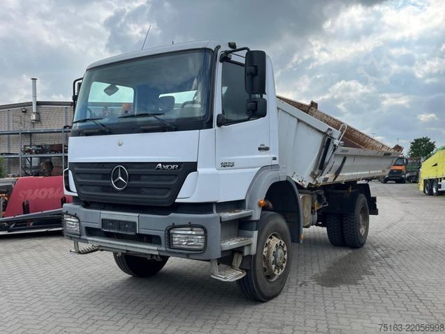 Camión volquete MERCEDES-BENZ Axor 1823 AK 4x4 2-Achs Allradkipper Meiller