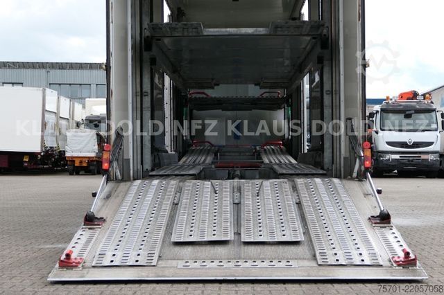 Semirimorchio portacontainer per auto KÄSSBOHRER SP 9-16 geschlossener Autotransporter