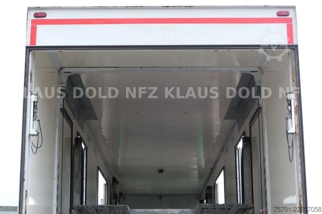 Semirimorchio portacontainer per auto KÄSSBOHRER SP 9-16 geschlossener Autotransporter