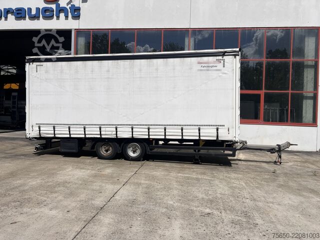 Remorque ouverte avec bâche Möslein TPW 105 D Schwebheim  Tandemplanenanhänger durchladbar