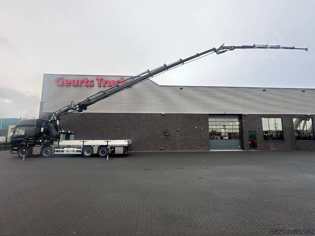 Truk derek DAF CF 450 8X2 + HIAB 858E-8 + JIB 150X-6 JDC KRAAN...