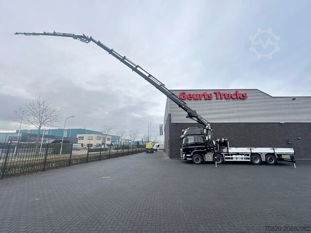 Truk derek DAF CF 450 8X2 + HIAB 858E-8 + JIB 150X-6 JDC KRAAN...