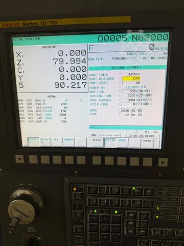 CNC lathe, automatic lathe TAKAMAZ XY120 PLUS