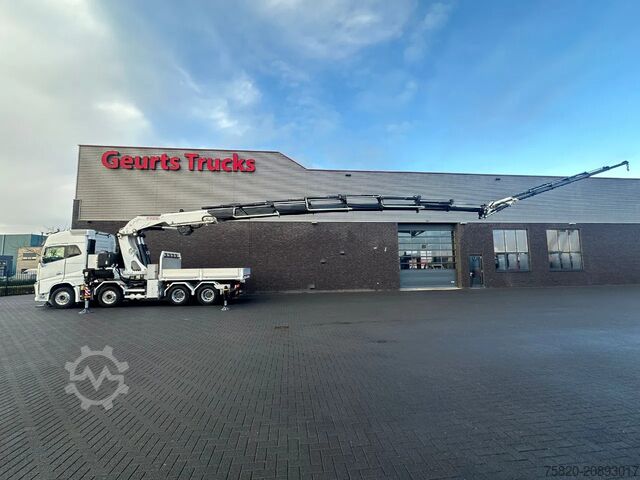 Camion-grue Volvo FH 16.650 8X4 TREKKER-BAKWAGEN COMBI + FASSI F1...