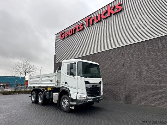 Benne DAF XFC 480 FAT 6X4 + 3 ZIJDIGE KIPPER/TIPPER BORD ...