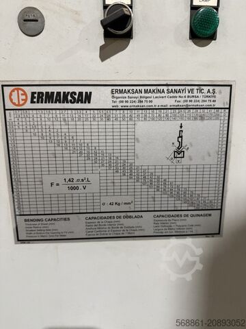 Presse plieuse Ermak Speed-Bend Pro 400 x 4100