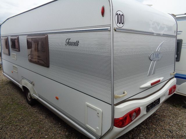 Wohnwagen LMC Favorit 520 HTE *Vorzel*Mover*Markise*Heckbad*