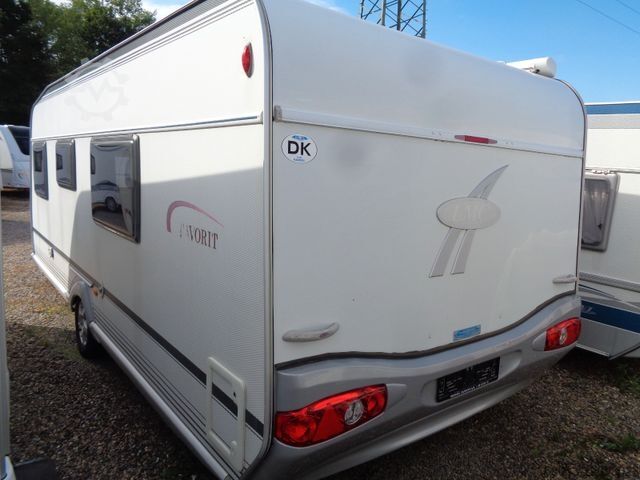 Wohnwagen LMC Favorit 560 HTE*Vorzelt*E-Markise*ALDE m. FBHz.*