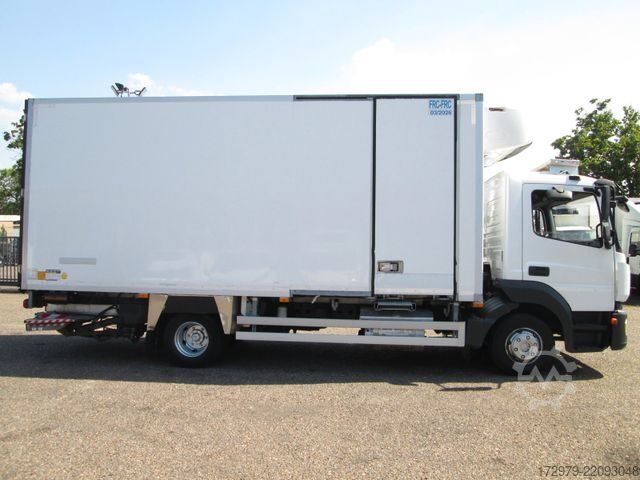משאית קירור MERCEDES-BENZ Atego 1021*2xCarrier Kühlkoffer 5.72m*LBW*