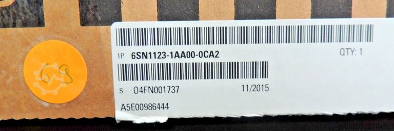 μονάδα ισχύος Siemens 6SN1123-1AA00-0CA2 SIMODRIVE 611