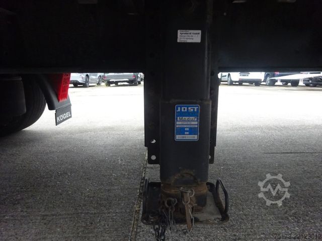 Open semitrailer with tarp KÖGEL Euro Trailer Mega Curtainslider