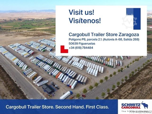 Otvorena poluprikolica sa ceradom Berger Curtainsider Standard