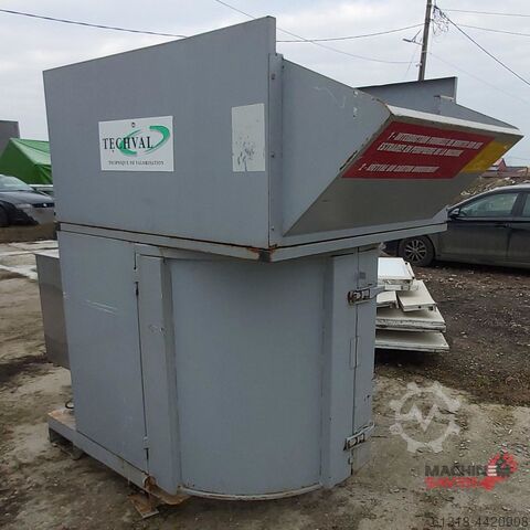 ROTARY COMPACTOR FOR CARDBOARD, PLASTIC 