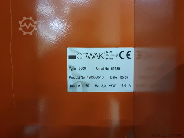 Baļļu prese Orwak 3800