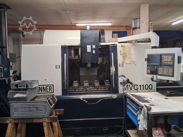 Vertikalni obdelovalni center Spinner MVC 1100 + 4te Achse, ähnlich MoriSeiki, Doosan, Goodway