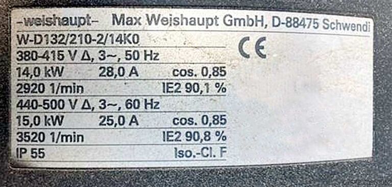 Steam Boiler Loos/Weishaupt UL-S/G50-2-A