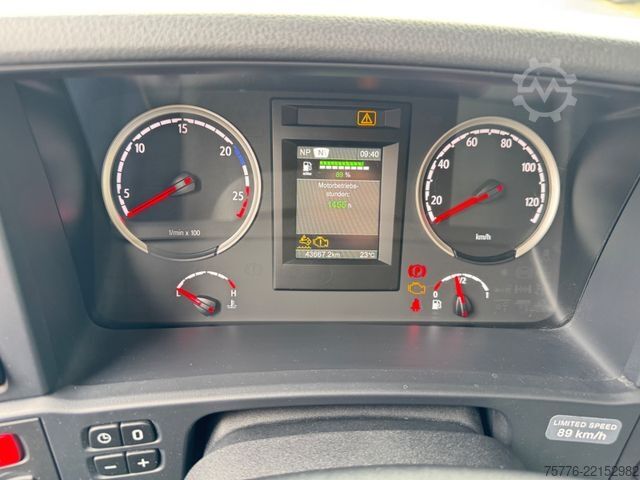 Caminhão com carroçaria intercambiável SCANIA R410 6x2   Euro6  Original 43.000Km  Bundeswehr