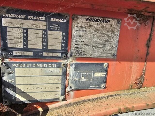 Prijevoz kontejnera FREUHAUF VFK TF 38C1  40 2 X20  SMB DRUM