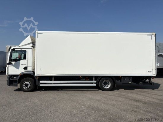 Camión caja MAN TGM 15.250 4X2, KOFFER MIT LBW,