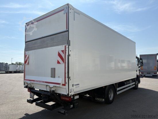 Camión caja MAN TGM 15.250 4X2, KOFFER MIT LBW,