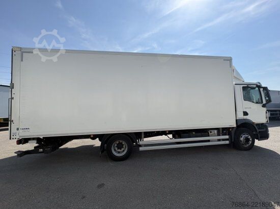 Camión caja MAN TGM 15.250 4X2, KOFFER MIT LBW,