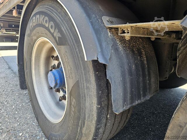 Gordijn VAN HOOL A3C002 - ALU RIMS - PALLET BOX - GALVANIZED STE...