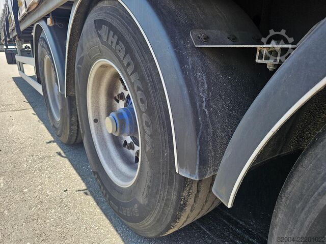 Gordijn VAN HOOL A3C002 - ALU RIMS - PALLET BOX - GALVANIZED STE...