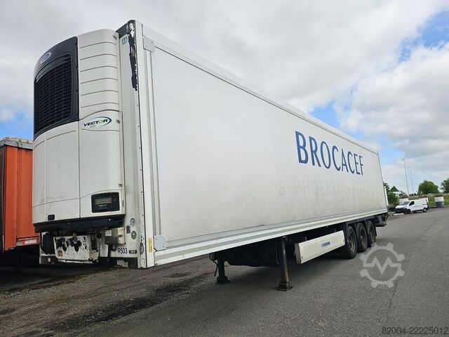 Soğutmalı/donduruculu taşıma KRONE SD - DOPPELSTOCK - CARRIR VECTOR 1550 - BPW DIS...