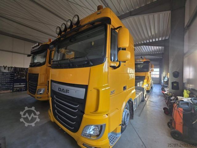 Trattore stradale volumetrico DAF XF 510 LL, ZF Inatrder, Standklima, Hubsattelkup