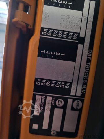 Trattore stradale volumetrico DAF XF 510 LL, ZF Inatrder, Standklima, Hubsattelkup