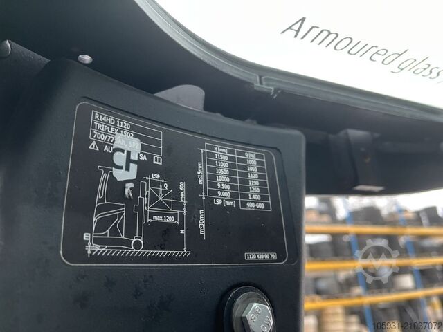 Carrello retrattile Linde R14-01