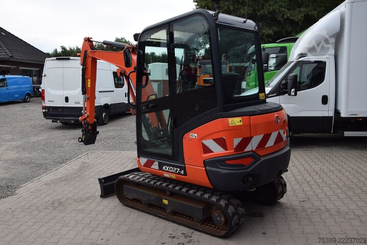 Máy xúc mini Kubota KX 027-4 Minibagger 2,7 Tonnen SW MS03