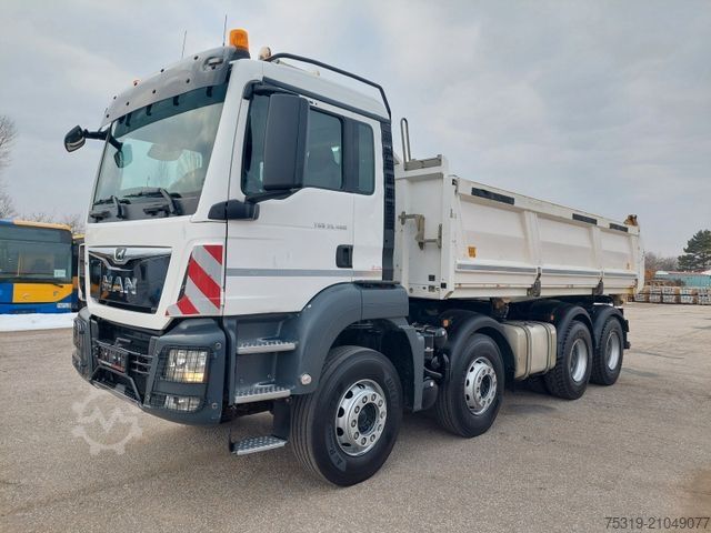 三向自卸卡车 MAN TGS 35.460 8x4 BB Meiller Bordmatik