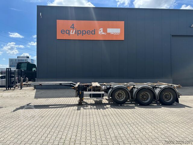 কনটেইনার পরিবহন D-TEC FLEXITRAILER / 45FT HC MULTI / BPW + drumbrakes...