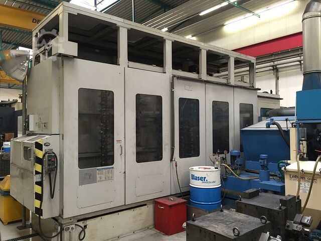 Linia produkcyjna CNC Hor. z 14 paletami Mazak FH 880 PMC