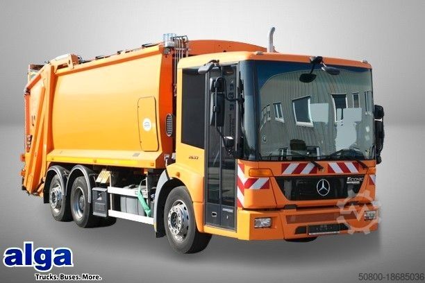 Søppelbil MERCEDES-BENZ 2633 L ECONIC, HN-Schörling, Zöller, gelenkt, AC