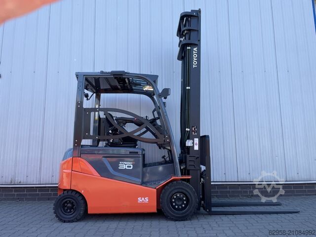 Električni viljuškar na 4 kotača Toyota 8FBMKT30 - AKKU 91%