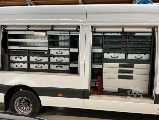 Fourgon surélevé MERCEDES-BENZ Sprinter 516 CDI Maxi Klima LED Werkstatt Rollo
