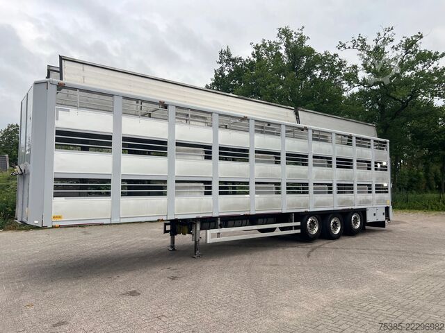 牛の輸送 Berdex Livestock Ultra light 2 lift axle