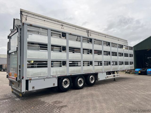 牛の輸送 Berdex Livestock Ultra light 2 lift axle