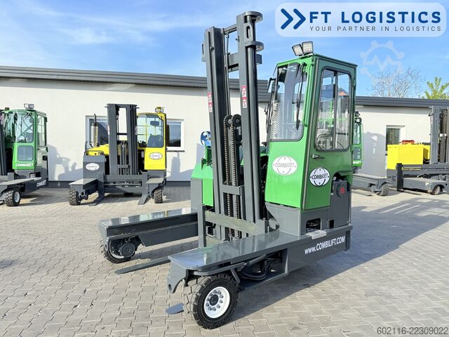 четырёхсторонний автопогрузчик Combilift C4000 GAS DUPLEX 4350 FREE-LIFT POSITION