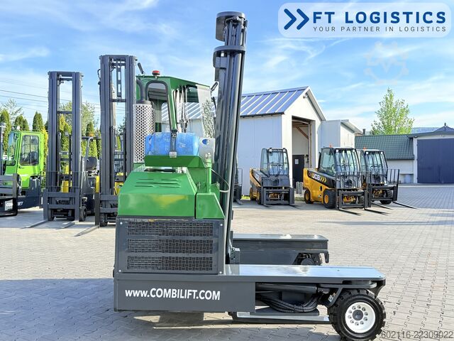 четырёхсторонний автопогрузчик Combilift C4000 GAS DUPLEX 4350 FREE-LIFT POSITION