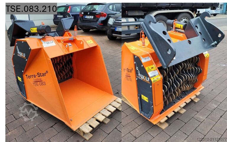 เครื่องแยกใบมีด Wolf Technik für Baumaschinen Terra-Star TSE.083.S154