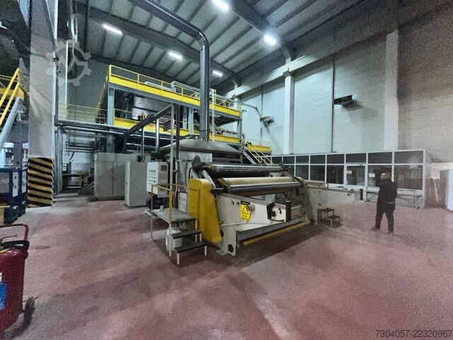 Nepīts auduma ražošanas līnija DongYang Aalong Nonwoven AL 2400 SS PP Spun-Bond Machine Line