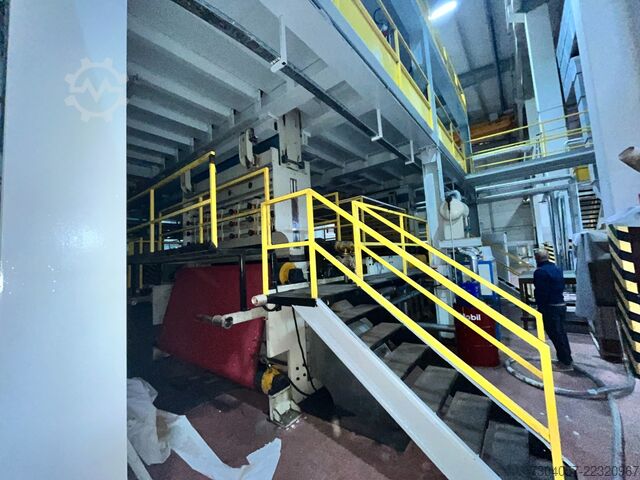 Nepīts auduma ražošanas līnija DongYang Aalong Nonwoven AL 2400 SS PP Spun-Bond Machine Line